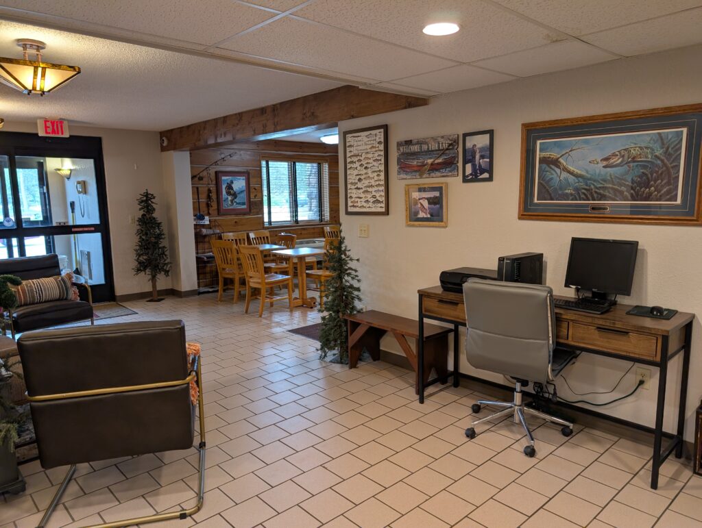 Office center at the IM Hotel